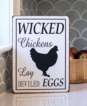 Picture of Wicked Chickens Plaque