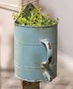Picture of Rustic Blue Watering Can Flower Holder