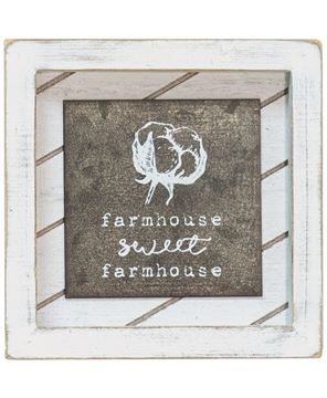 Picture of Farmhouse Sweet Farmhouse Block