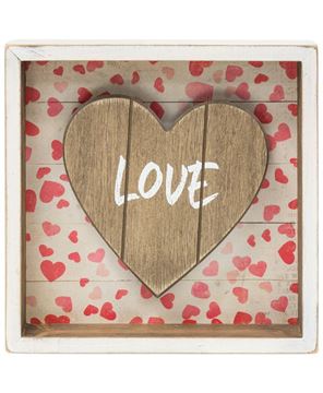 Picture of Love Shadow Box Sign