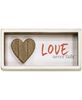 Picture of Love Never Fails Shadow Box Sign