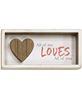 Picture of Loves all of You Shadow Box Sign