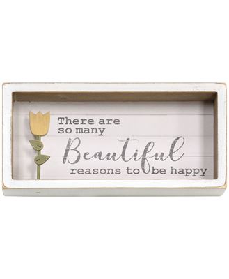 Picture of Beautiful Tulip Shadow Box Sign