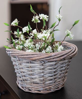 Picture of Gray Split Willow Basket