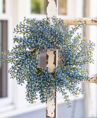 Picture of Bursting Astilbe Candle Ring, Sky Blue, 3”