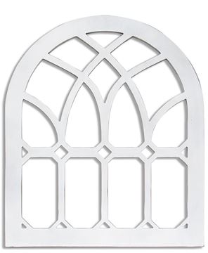 Picture of Wooden Farmhouse Cathedral Arch (Emerald)