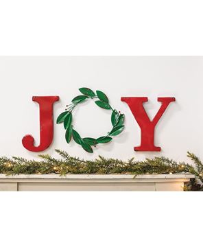 Picture of Joy Wreath Wall Hanging