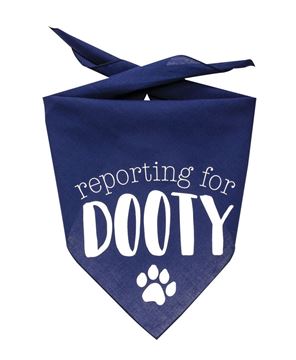 Picture of Reporting for Dooty Doggie Bandana