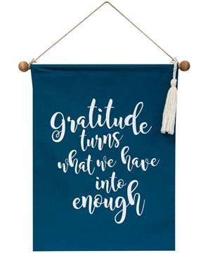 Picture of Gratitude Fabric Banner