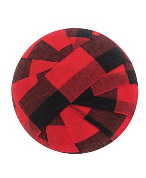 Picture of Red Buffalo Check Rag Balls, 6/Set