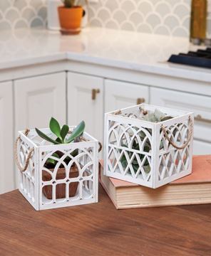 Picture of Cathedral Window Box, 2/Set