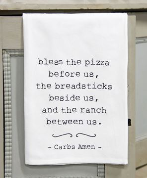 Picture of Carbs Amen Dish Towel
