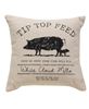 Picture of Tip Top Feed Farmhouse Pillow