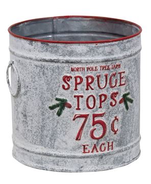 Picture of Spruce Tops Vintage Metal Bucket