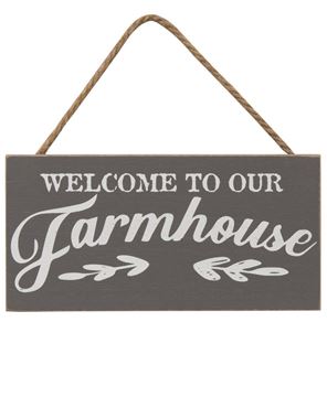 Picture of Farmhouse Rope Hanging Sign