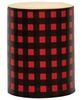 Picture of 4" Red Small Buffalo Check Timer Pillar