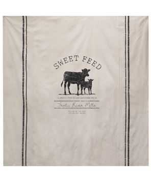 Picture of Sweet Feed Farmhouse Shower Curtain