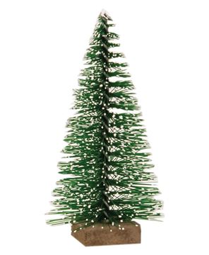 Picture of Frosty Bottle Brush Tree, 4"