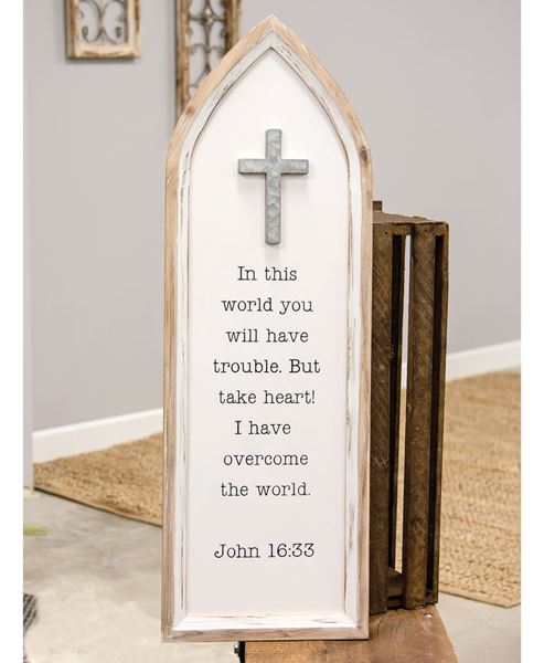 Picture of John 13 Cathedral Arch Sign