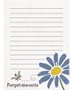 Picture of Forget-Me-Nots Notepad