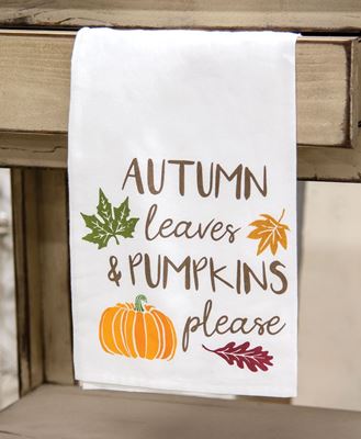 Picture of Autumn Leaves Dish Towel