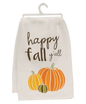 Picture of Happy Fall Y'all Dish Towel