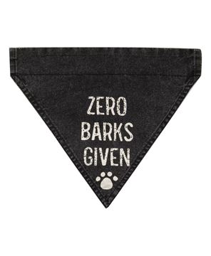 Picture of Zero Barks Given Dog Bandana