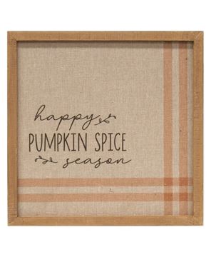 Picture of Happy Pumpkin Spice Season Feed Sack Frame