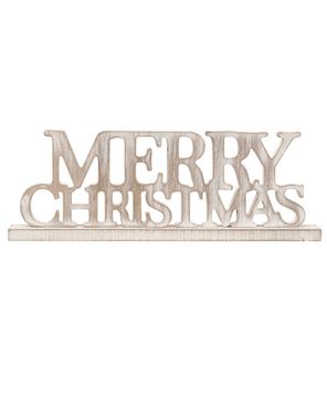 Picture of Weathered Wood Merry Christmas on Base