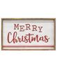 Picture of Merry Christmas Distressed Wooden Frame Sign