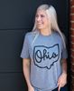 Picture of Ohio Tee - Heather Graphite XXL