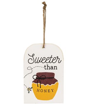 Picture of Sweeter Than Honey Wooden Tag