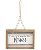 Picture of All I Want For Christmas Beaded Mini Pinstripe Sign, 3/Set