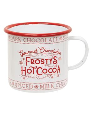 Picture of Frosty's Hot Cocoa Enamel Mug