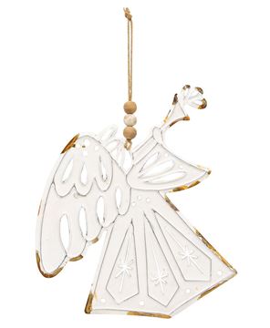Picture of Shabby Chic Metal Angel Ornament