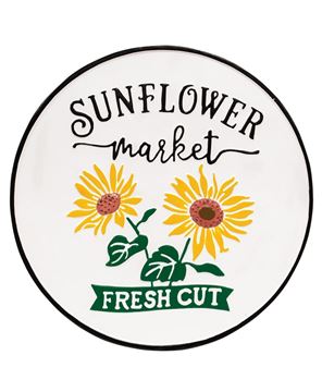 Picture of Sunflower Market Enamel Sign