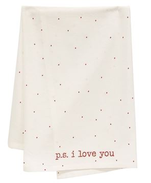 Picture of PS I Love You Dish Towel