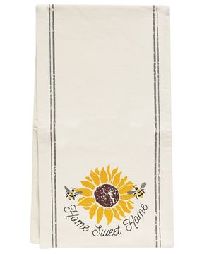 Picture of Home Sweet Home Bee & Sunflower Long Runner