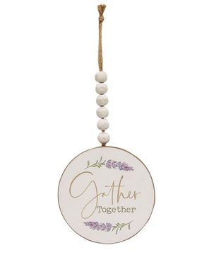 Picture of Gather Together Lavender Wood Ornament