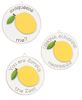 Picture of Exsqueeze Me Mini Round Easel Sign, 3/Set