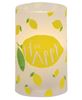 Picture of Be Happy Lemon Timer Pillar 3" x 5"