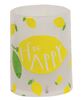 Picture of Be Happy Lemon Timer Pillar 3" x 4"