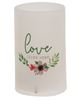 Picture of Love Lives Here Timer Pillar 3" x 5"