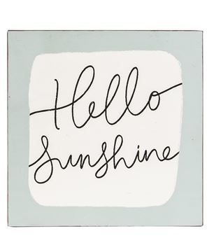 Picture of Hello Sunshine Metal Sign