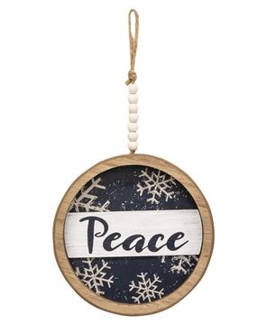 Picture of Winter Blessings Snowflake Shadowbox Hanger, 2/Set