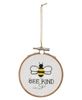 Picture of Bee Sampler Ornament, 2/Set