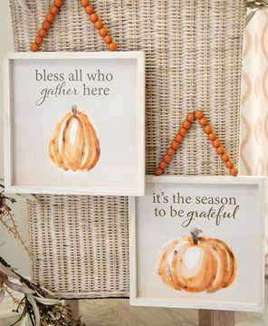 Picture of Season to Be Grateful Beaded Sign