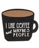 Picture of Coffee Freestanding Mug Sign, 4/Set
