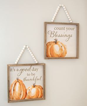 Picture of Count Your Blessings Beaded Sign