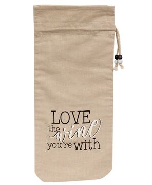 Picture of Love the Wine You're With Wine Bag